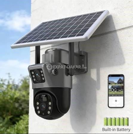 Caméra de surveillance solaire